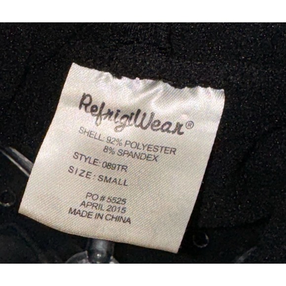 Refrigiwear Men’s‎ Hooded Base Layer Pullover Black Sz Small - Picture 7 of 7